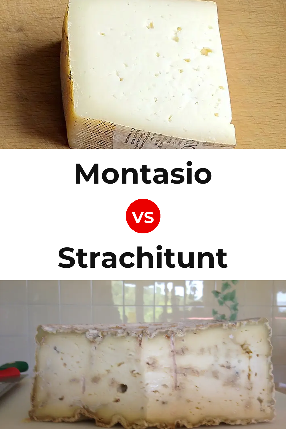 Montasio Cheese vs Strachitunt Cheese Pinterest comparison