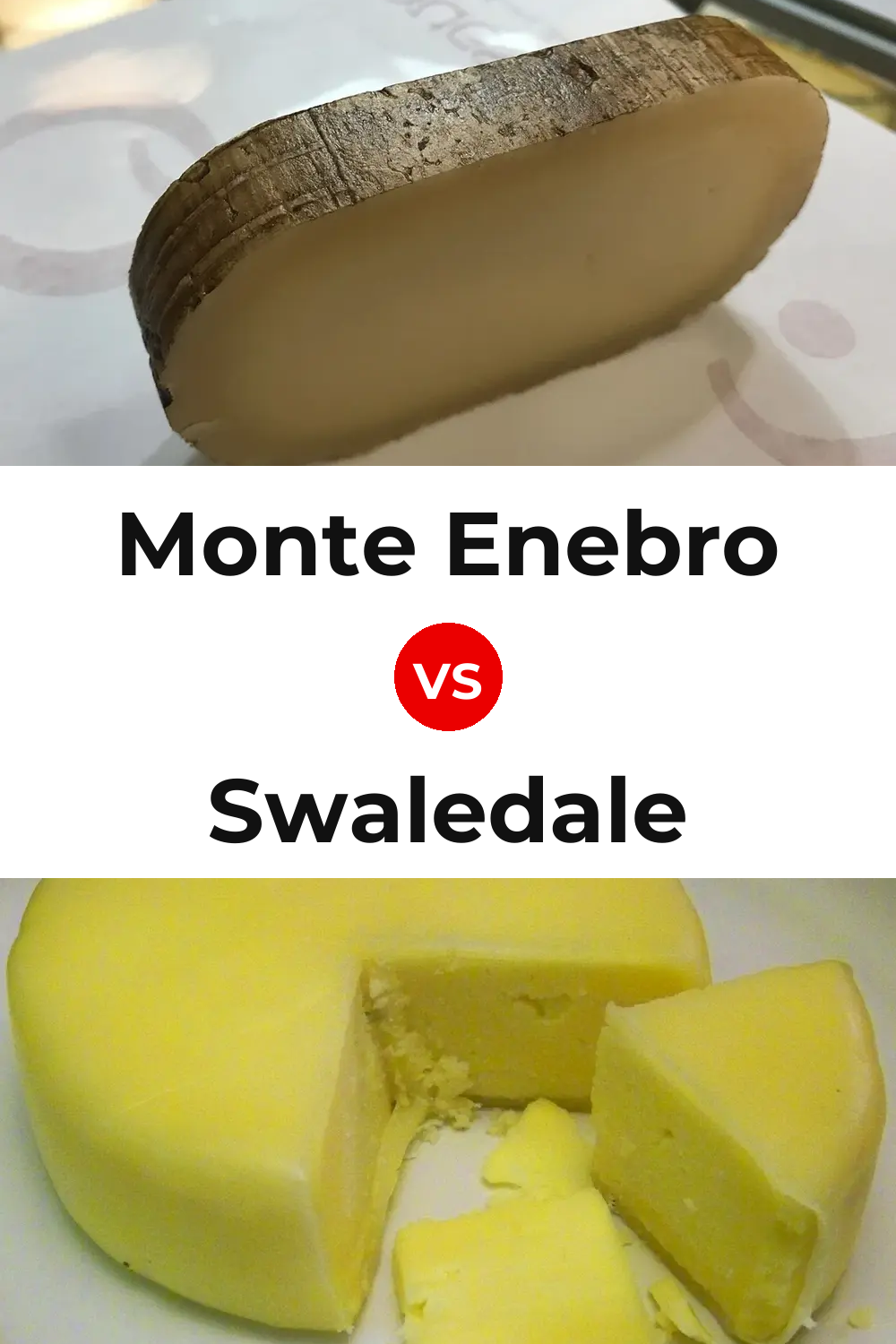 Monte Enebro Cheese vs Swaledale Cheese Pinterest comparison