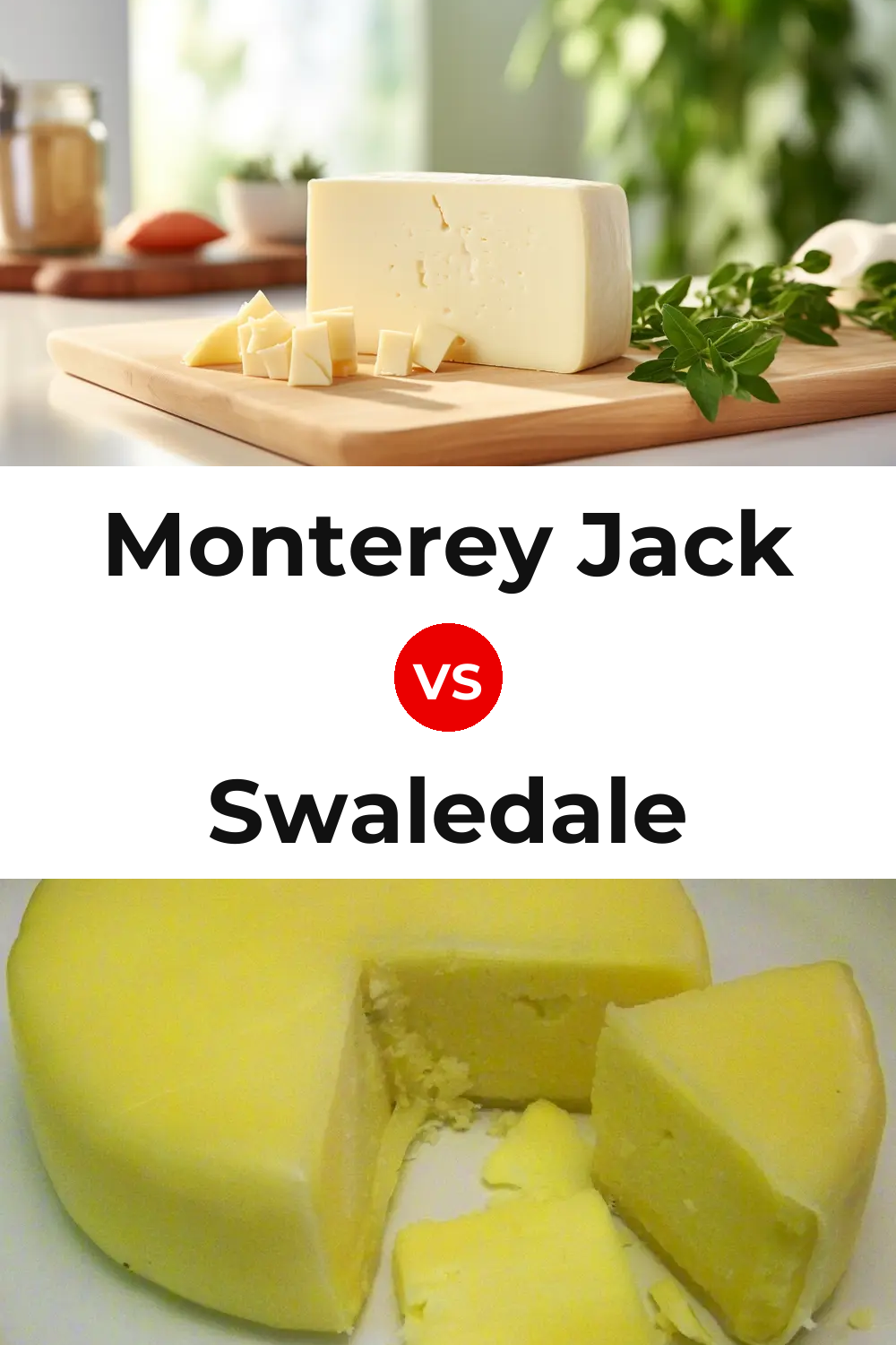 Monterey Jack Cheese vs Swaledale Cheese Pinterest comparison