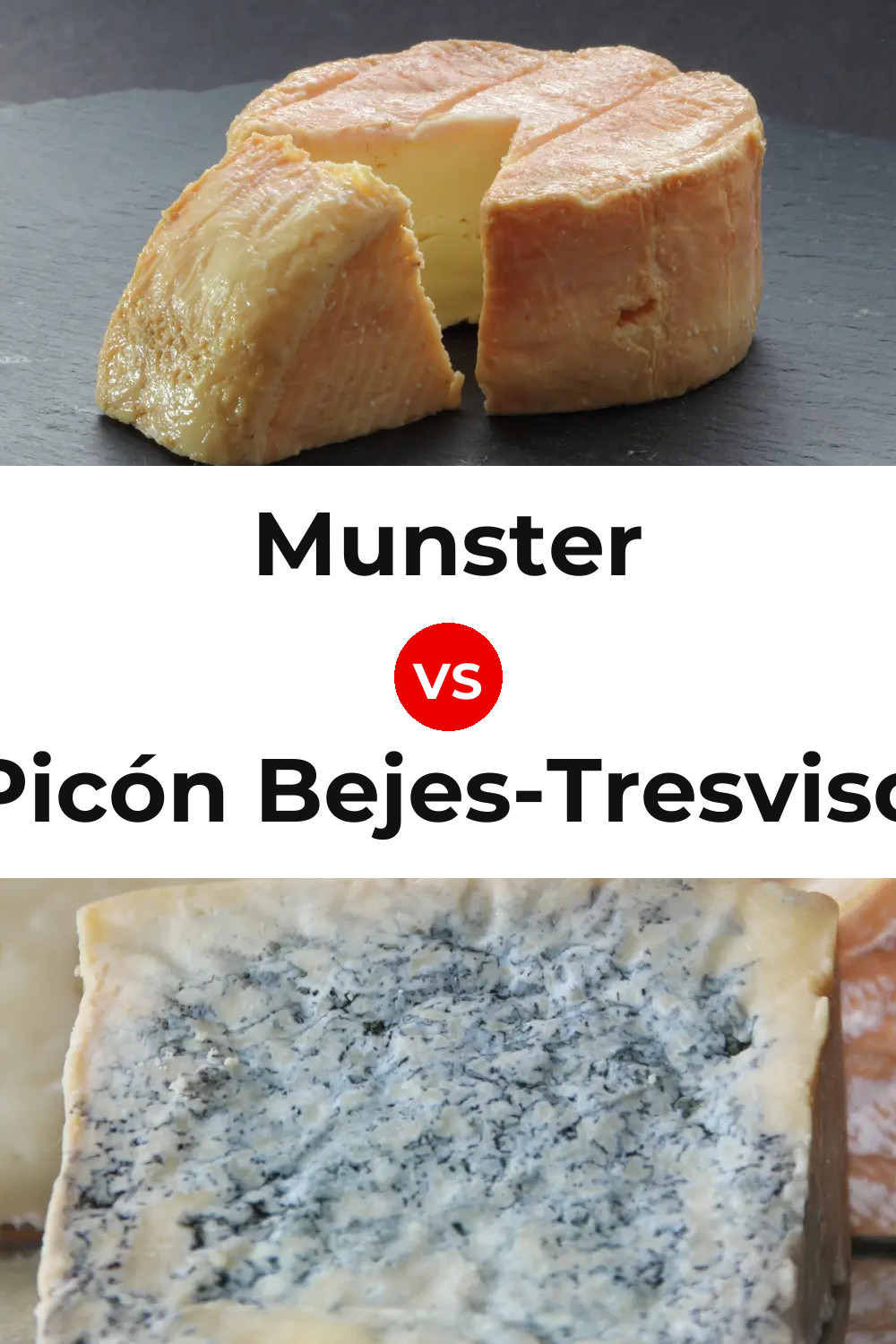 Munster Cheese vs Picón Bejes-Tresviso Cheese Pinterest comparison