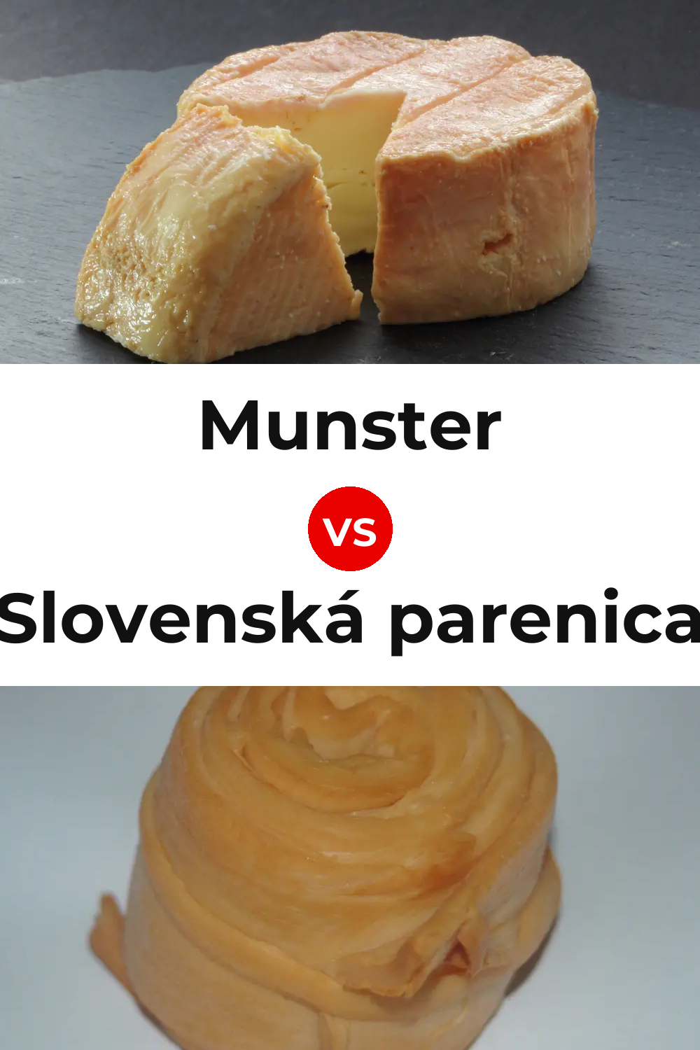 Munster Cheese vs Slovenská parenica Cheese Pinterest comparison