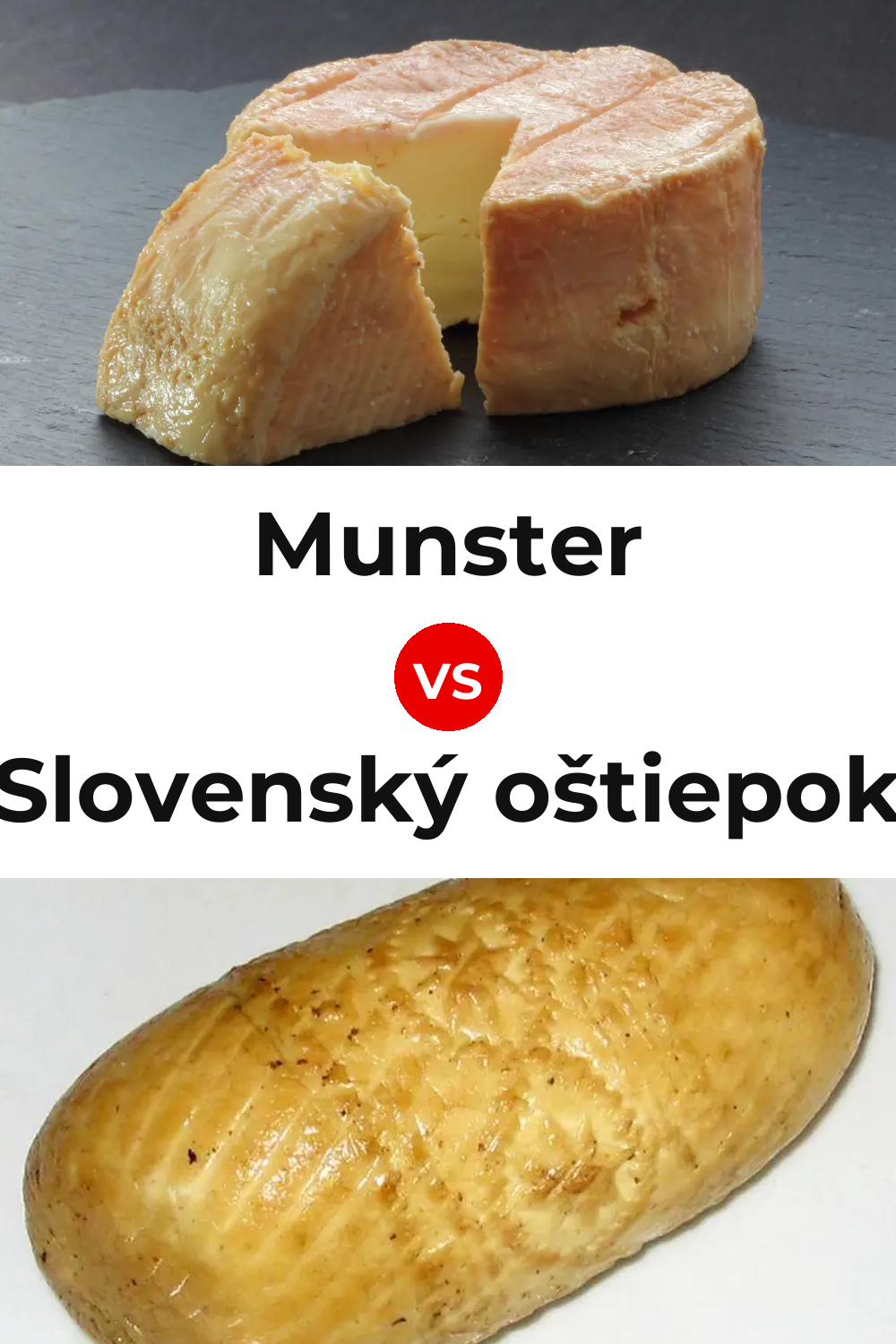 Munster Cheese vs Slovenský oštiepok Cheese Pinterest comparison