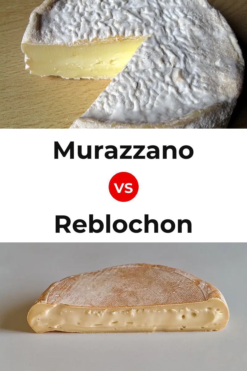 Murazzano Cheese vs Reblochon Cheese Pinterest comparison