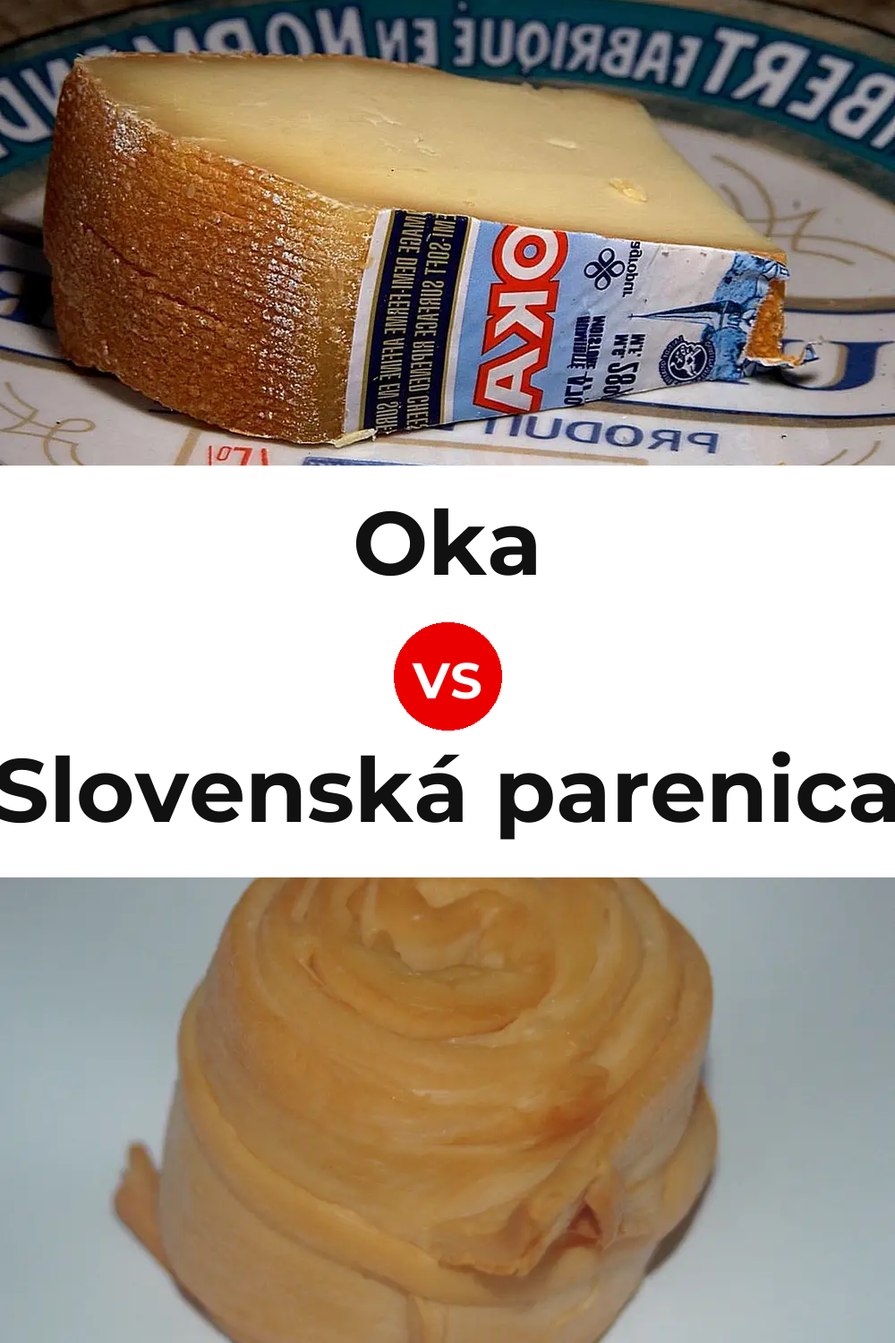 Oka Cheese vs Slovenská parenica Cheese Pinterest comparison
