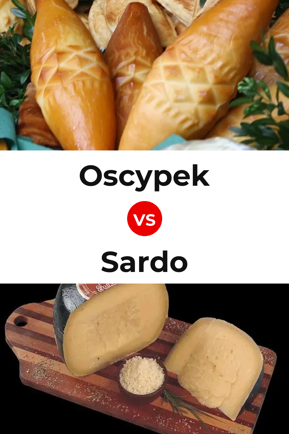 Oscypek Cheese vs Sardo Cheese Pinterest comparison