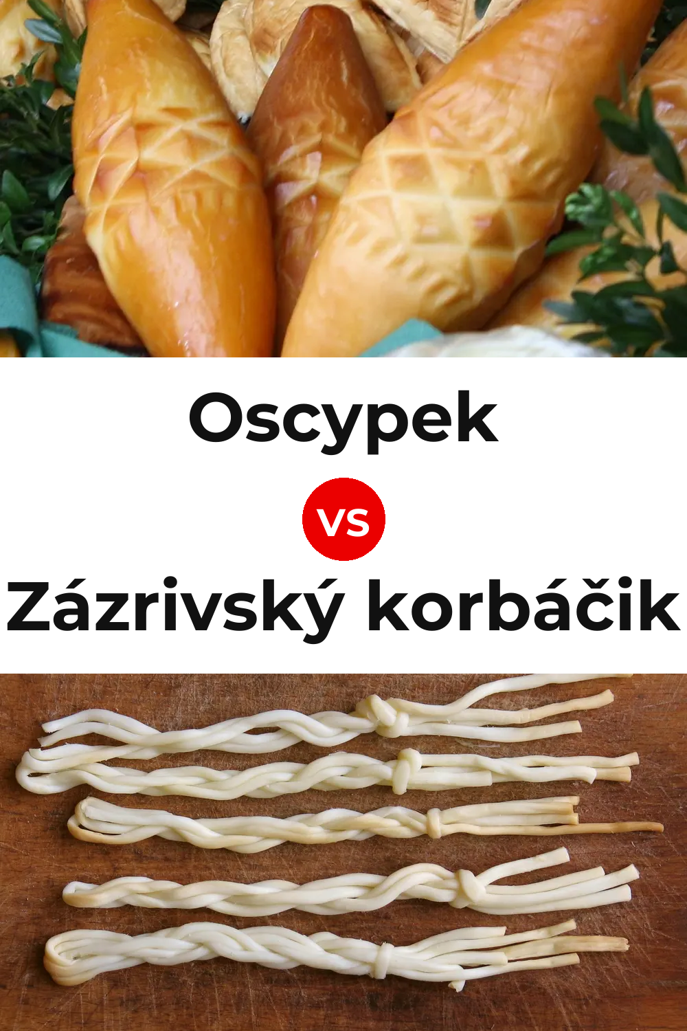 Oscypek Cheese vs Zázrivský korbáčik Cheese Pinterest comparison