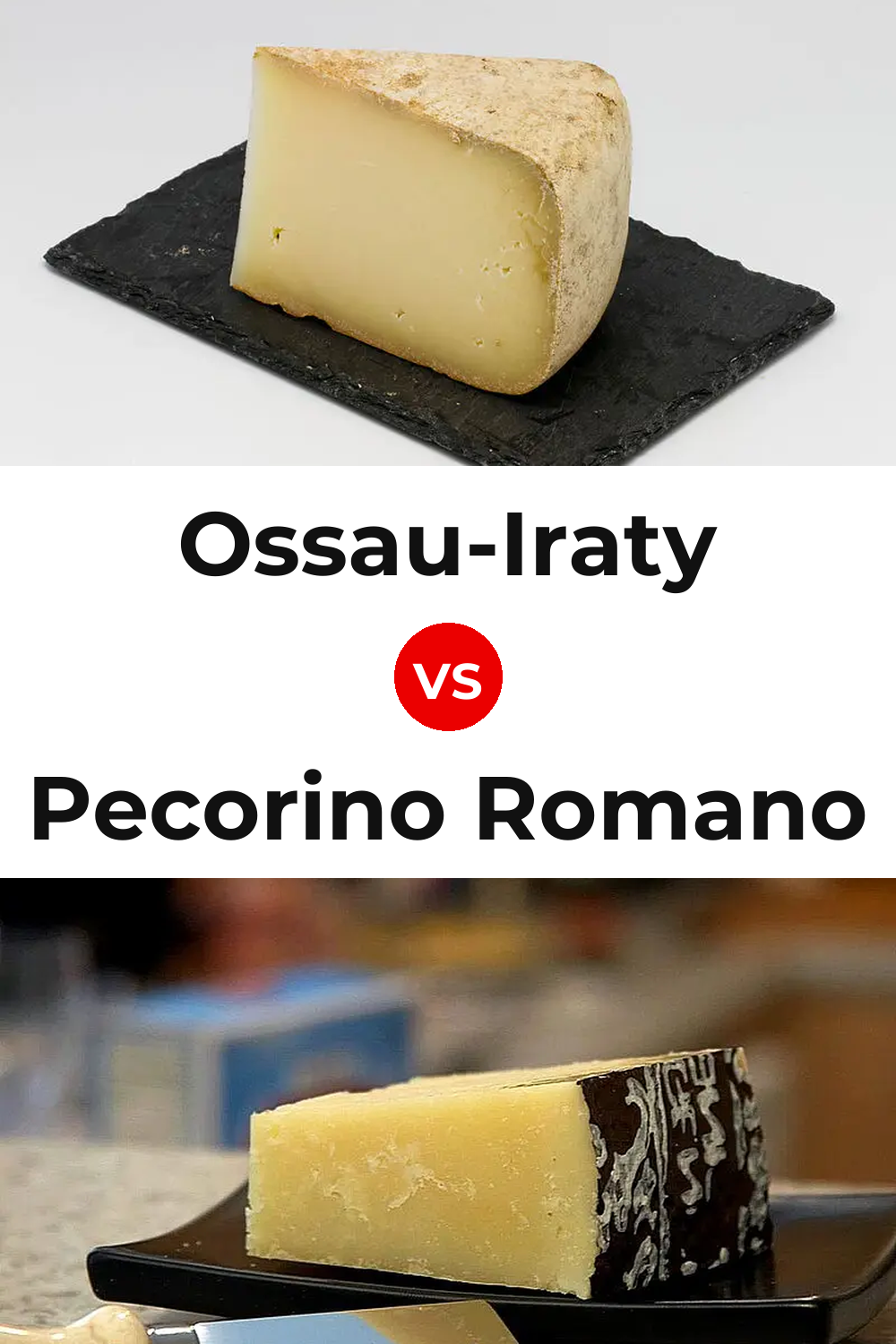 Ossau-Iraty Cheese vs Pecorino Romano Cheese Pinterest comparison