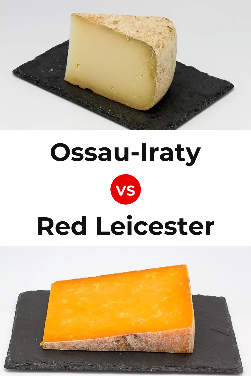 Ossau-Iraty Cheese vs Red Leicester Cheese Pinterest comparison
