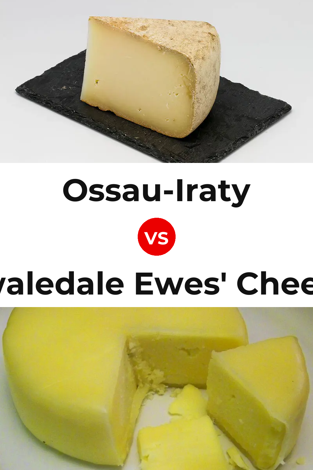 Ossau-Iraty Cheese vs Swaledale Ewes' Cheese Pinterest comparison