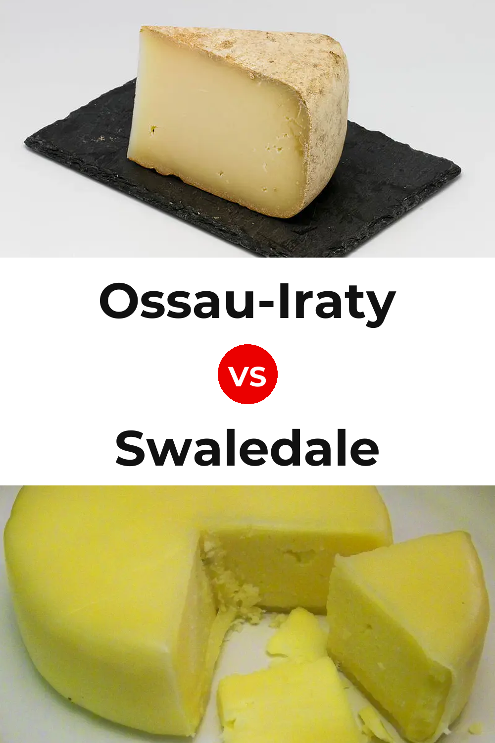 Ossau-Iraty Cheese vs Swaledale Cheese Pinterest comparison