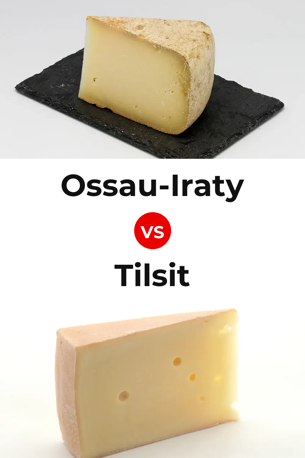 Ossau-Iraty Cheese vs Tilsit Cheese Pinterest comparison