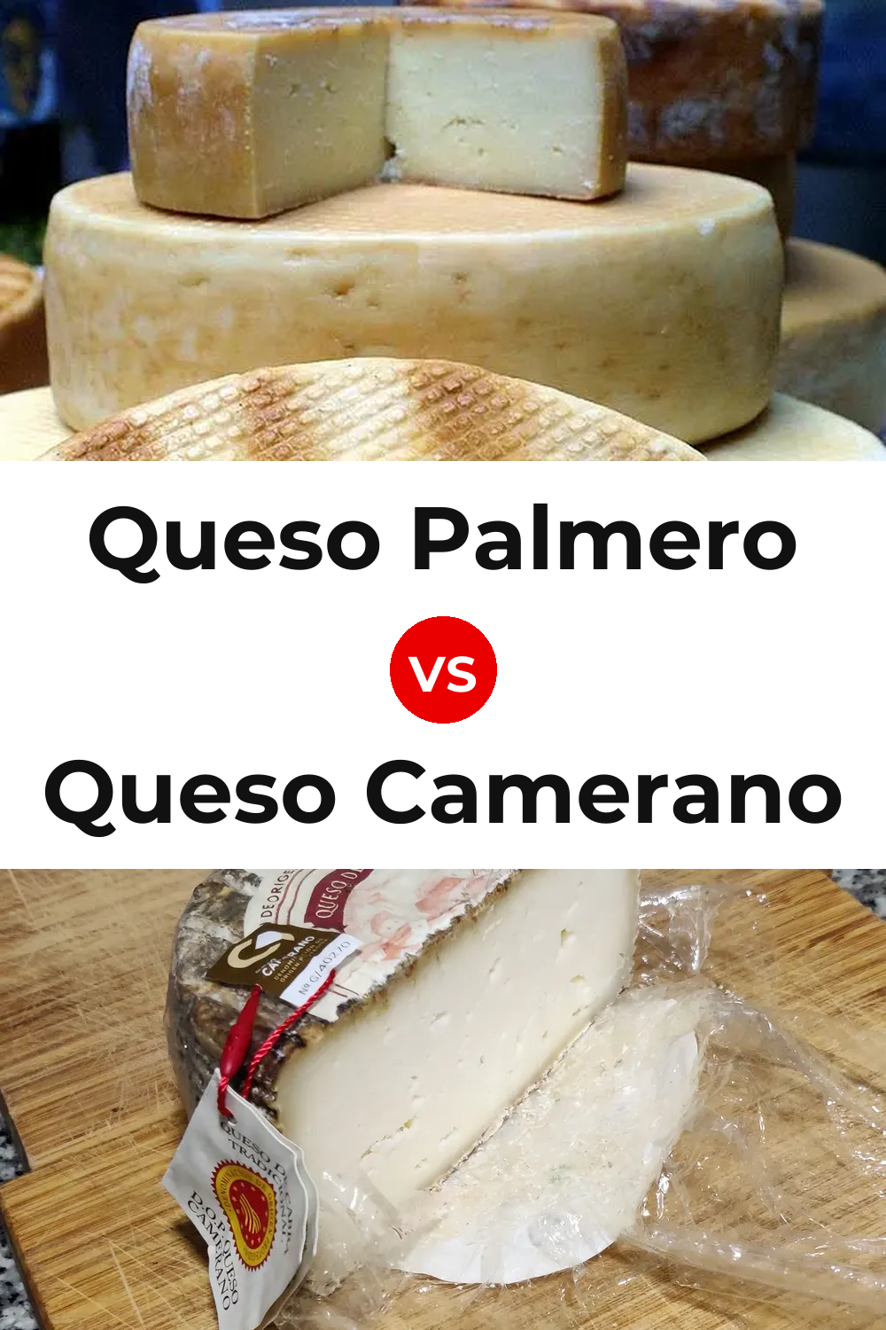 Queso Palmero vs Queso Camerano Pinterest comparison