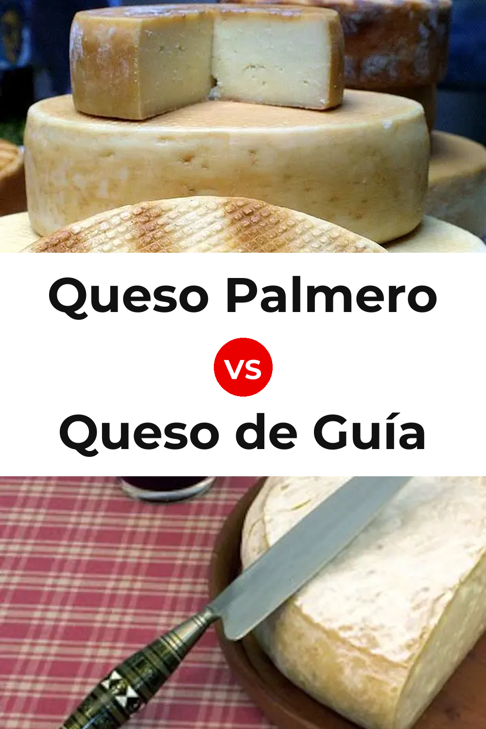 Queso Palmero vs Queso de Guía Pinterest comparison