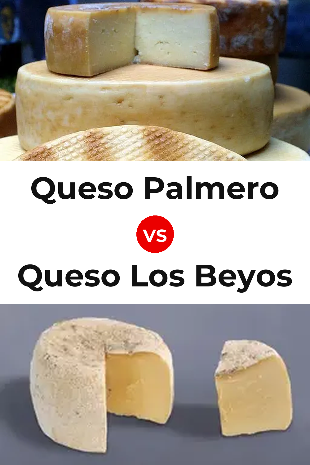 Queso Palmero vs Queso Los Beyos Pinterest comparison