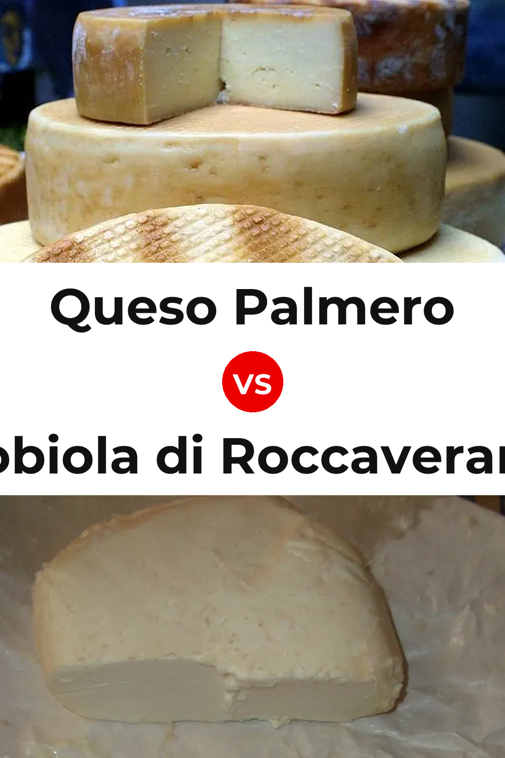 Queso Palmero vs Robiola di Roccaverano Cheese Pinterest comparison