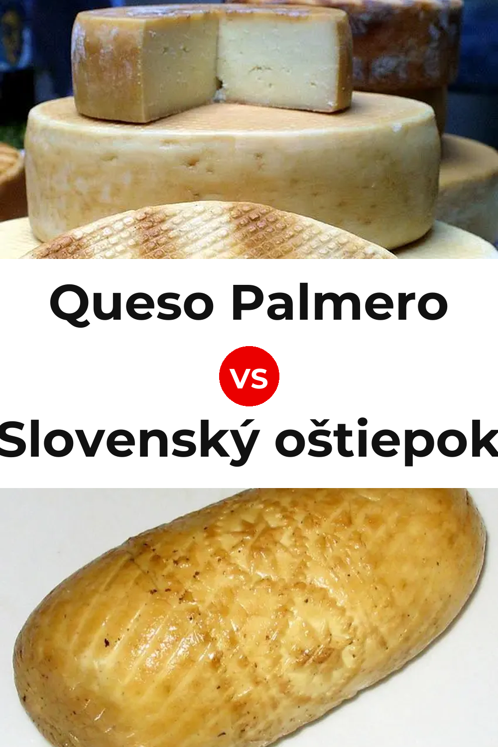 Queso Palmero vs Slovenský oštiepok Cheese Pinterest comparison