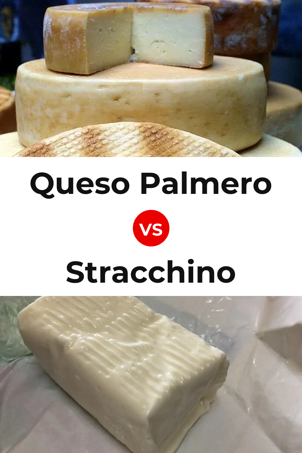 Queso Palmero vs Stracchino Cheese Pinterest comparison