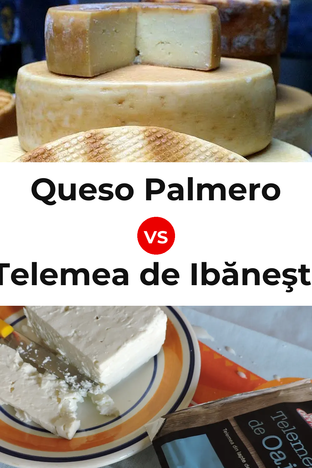 Queso Palmero vs Telemea de Ibăneşti Cheese Pinterest comparison