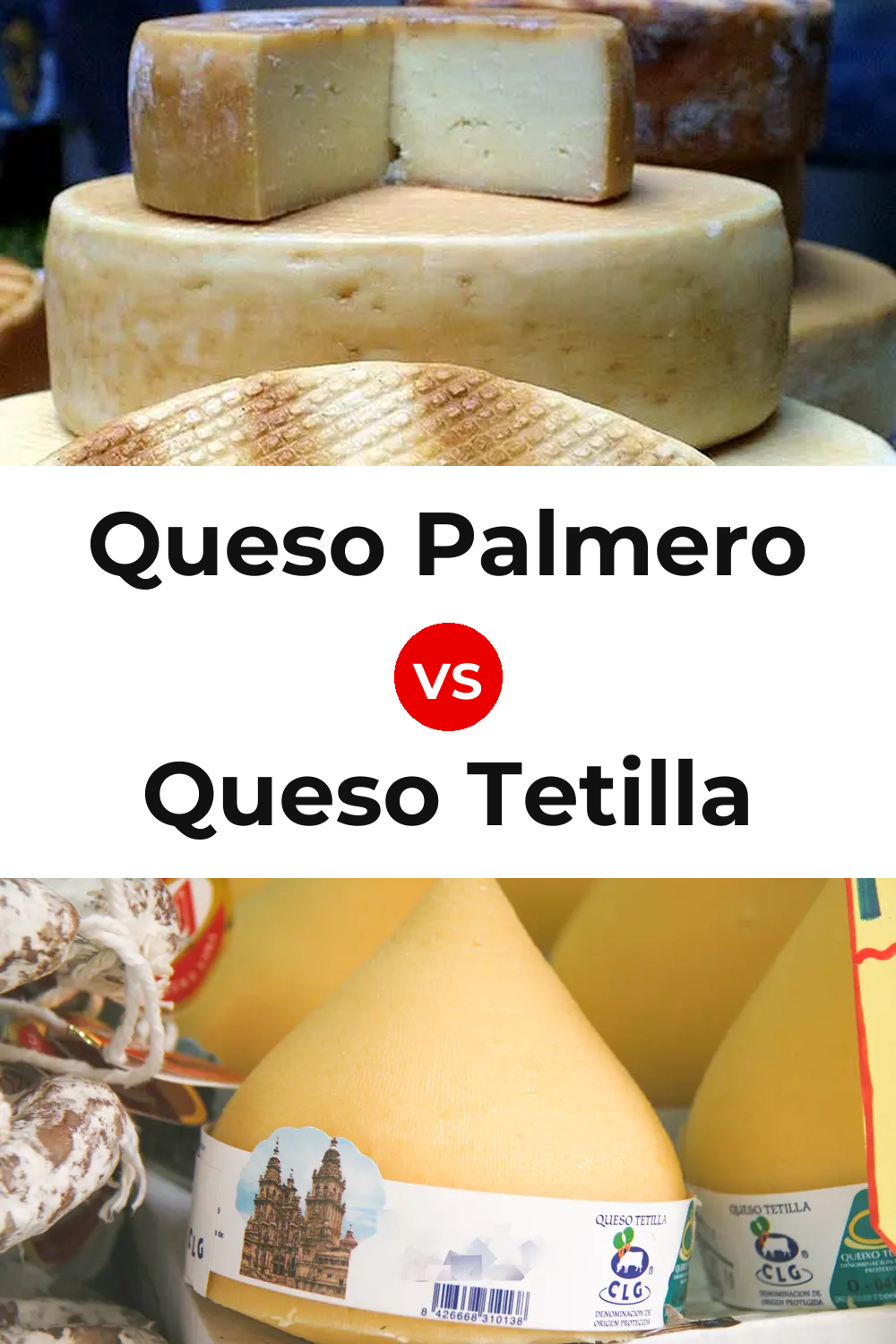 Queso Palmero vs Queso Tetilla Pinterest comparison