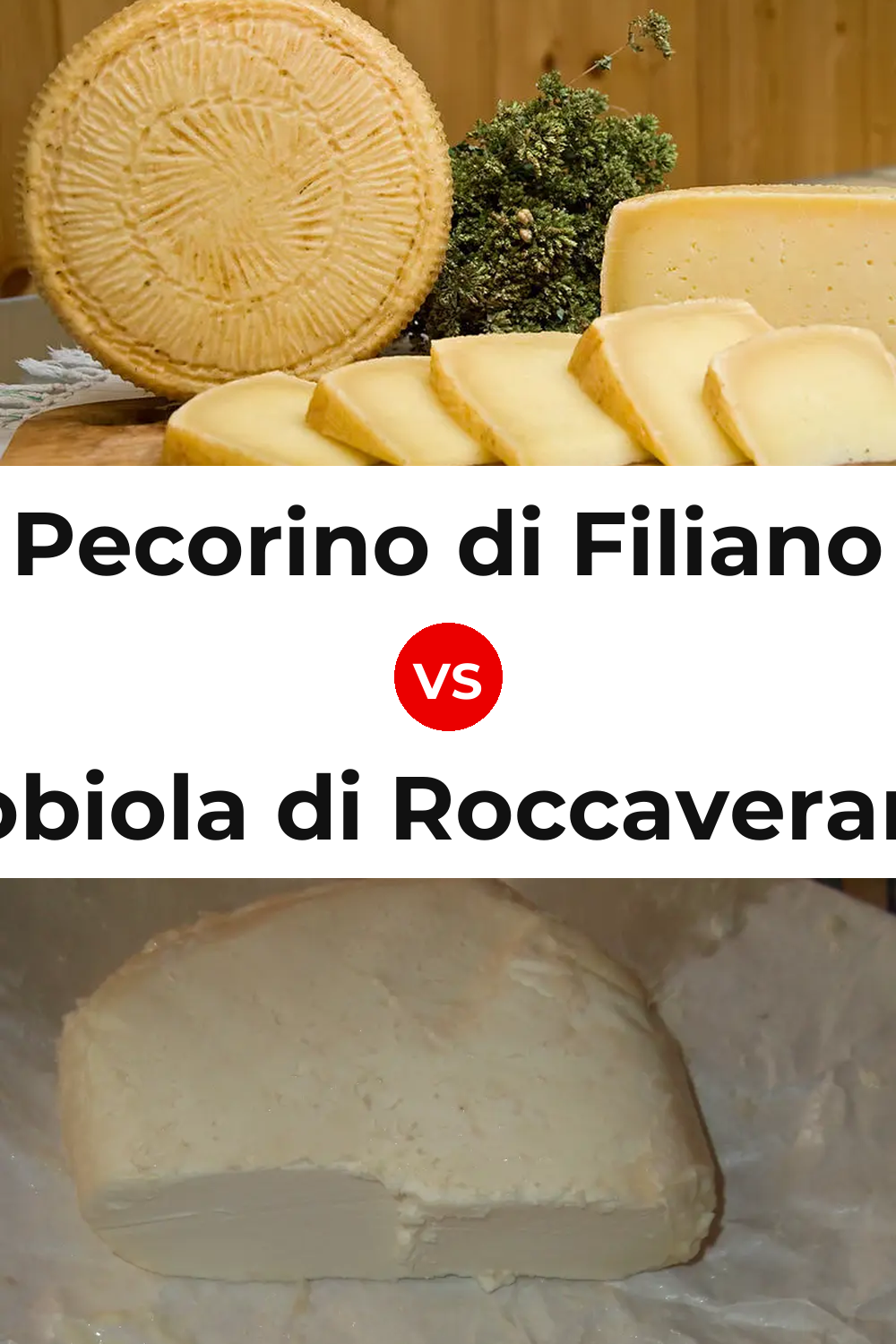 Pecorino di Filiano Cheese vs Robiola di Roccaverano Cheese Pinterest comparison