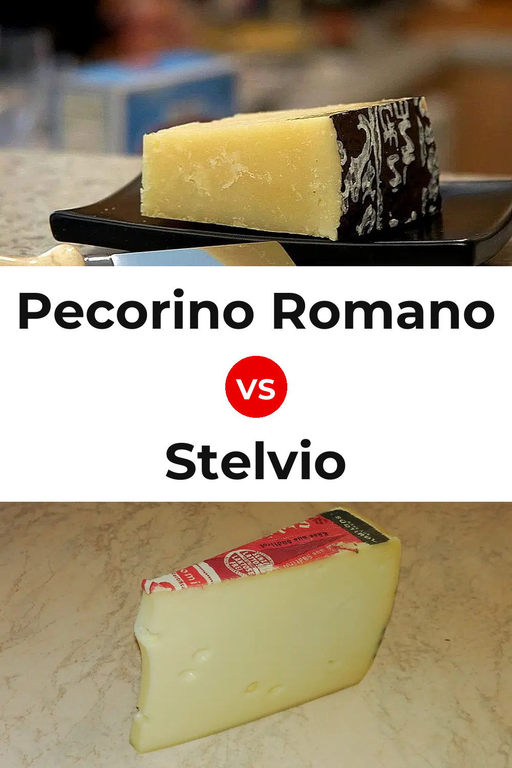 Pecorino Romano Cheese vs Stelvio Cheese Pinterest comparison