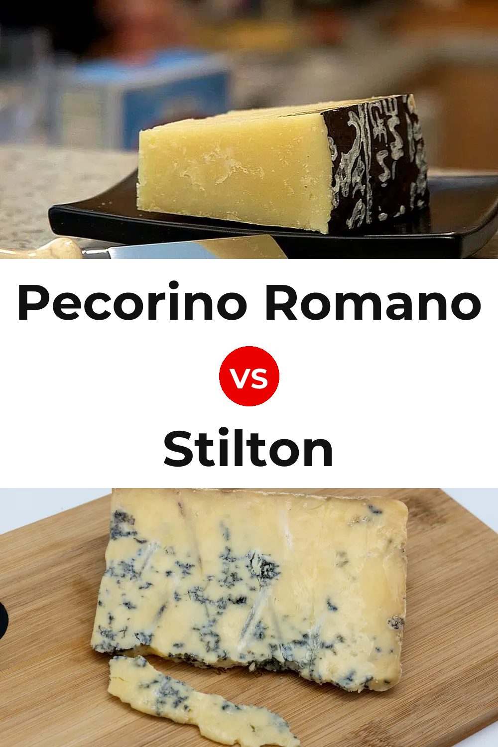 Pecorino Romano Cheese vs Stilton Cheese Pinterest comparison