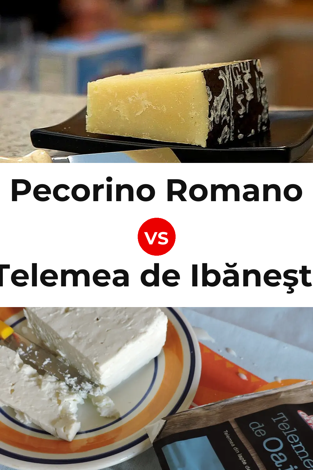 Pecorino Romano Cheese vs Telemea de Ibăneşti Cheese Pinterest comparison