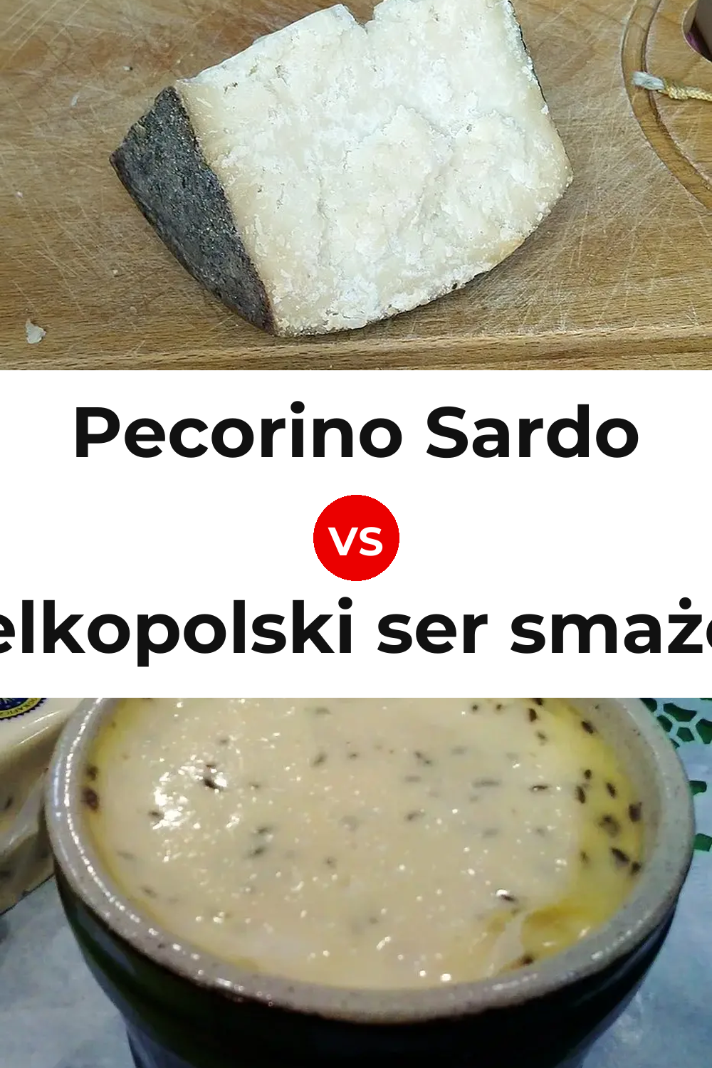 Pecorino Sardo Cheese vs Wielkopolski ser smażony Cheese Pinterest comparison