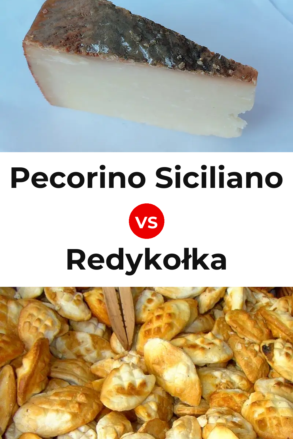 Pecorino Siciliano Cheese vs Redykołka Cheese Pinterest comparison
