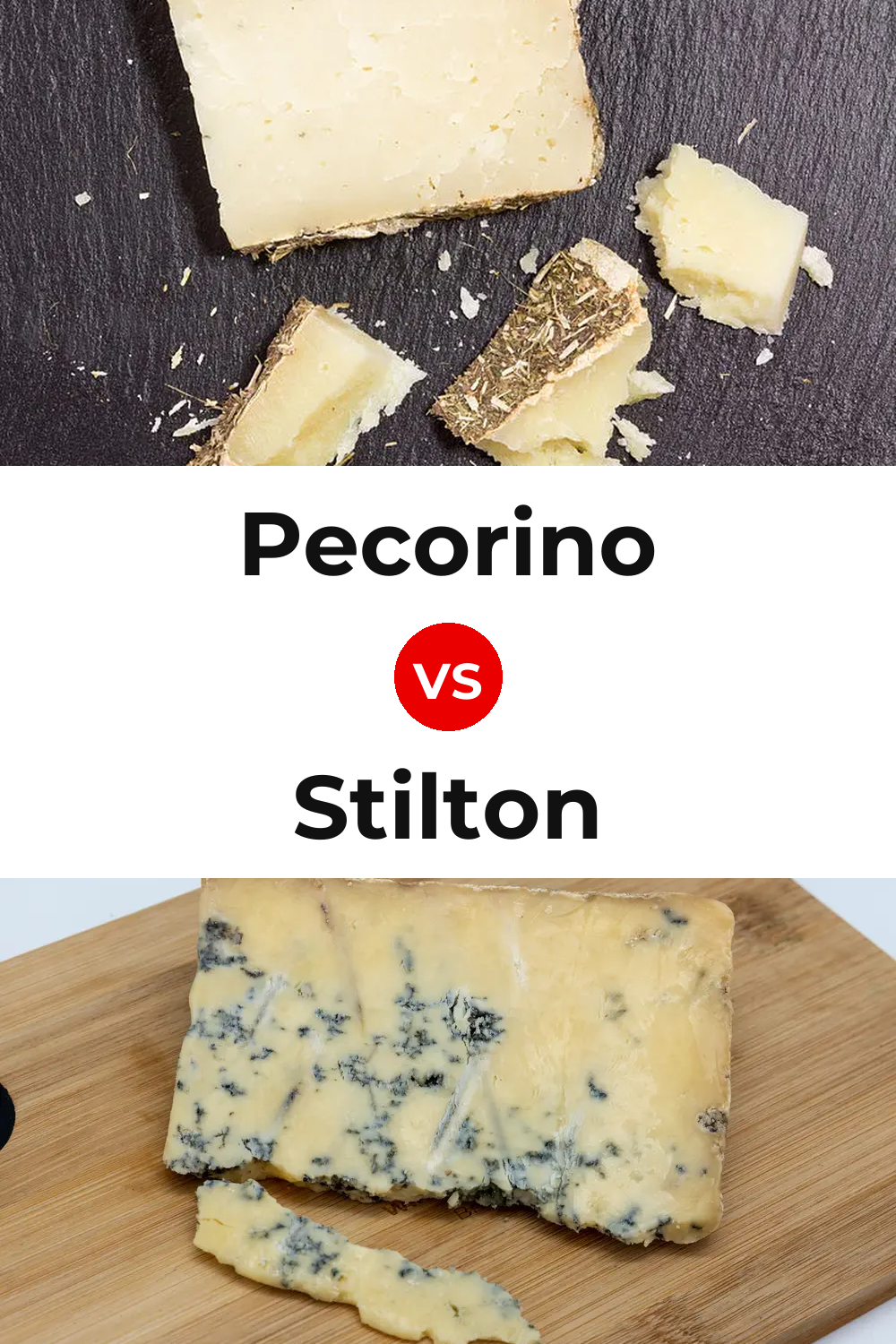 Pecorino Cheese vs Stilton Cheese Pinterest comparison