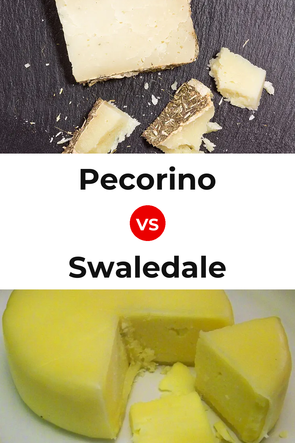 Pecorino Cheese vs Swaledale Cheese Pinterest comparison