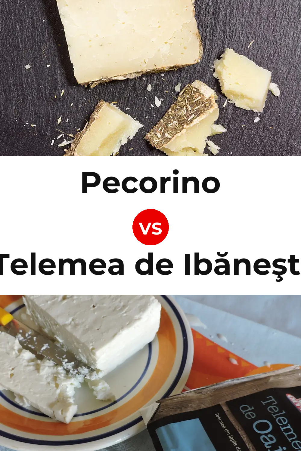 Pecorino Cheese vs Telemea de Ibăneşti Cheese Pinterest comparison