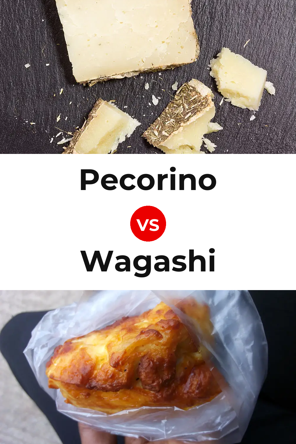 Pecorino Cheese vs Wagashi Cheese Pinterest comparison