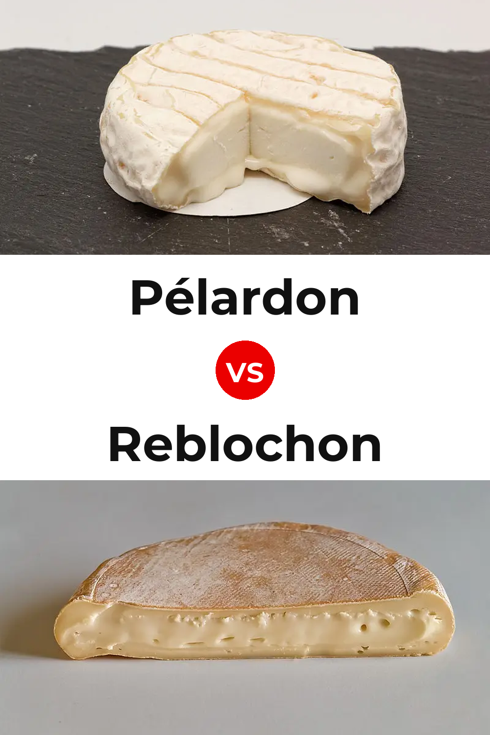 Pélardon Cheese vs Reblochon Cheese Pinterest comparison