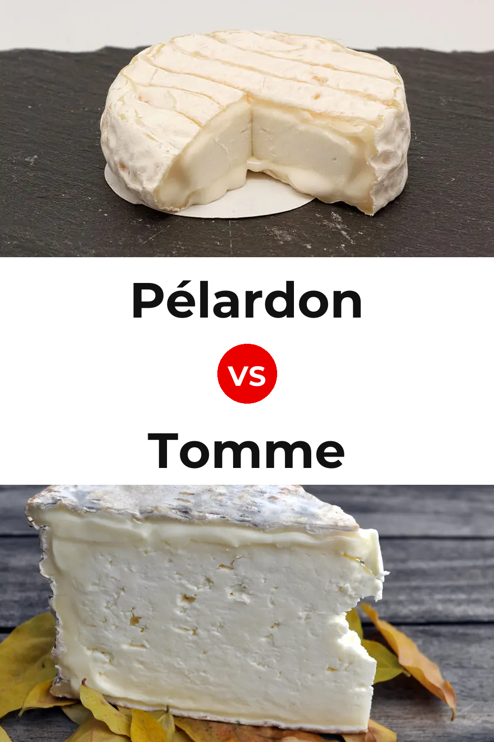 Pélardon Cheese vs Tomme Cheese Pinterest comparison