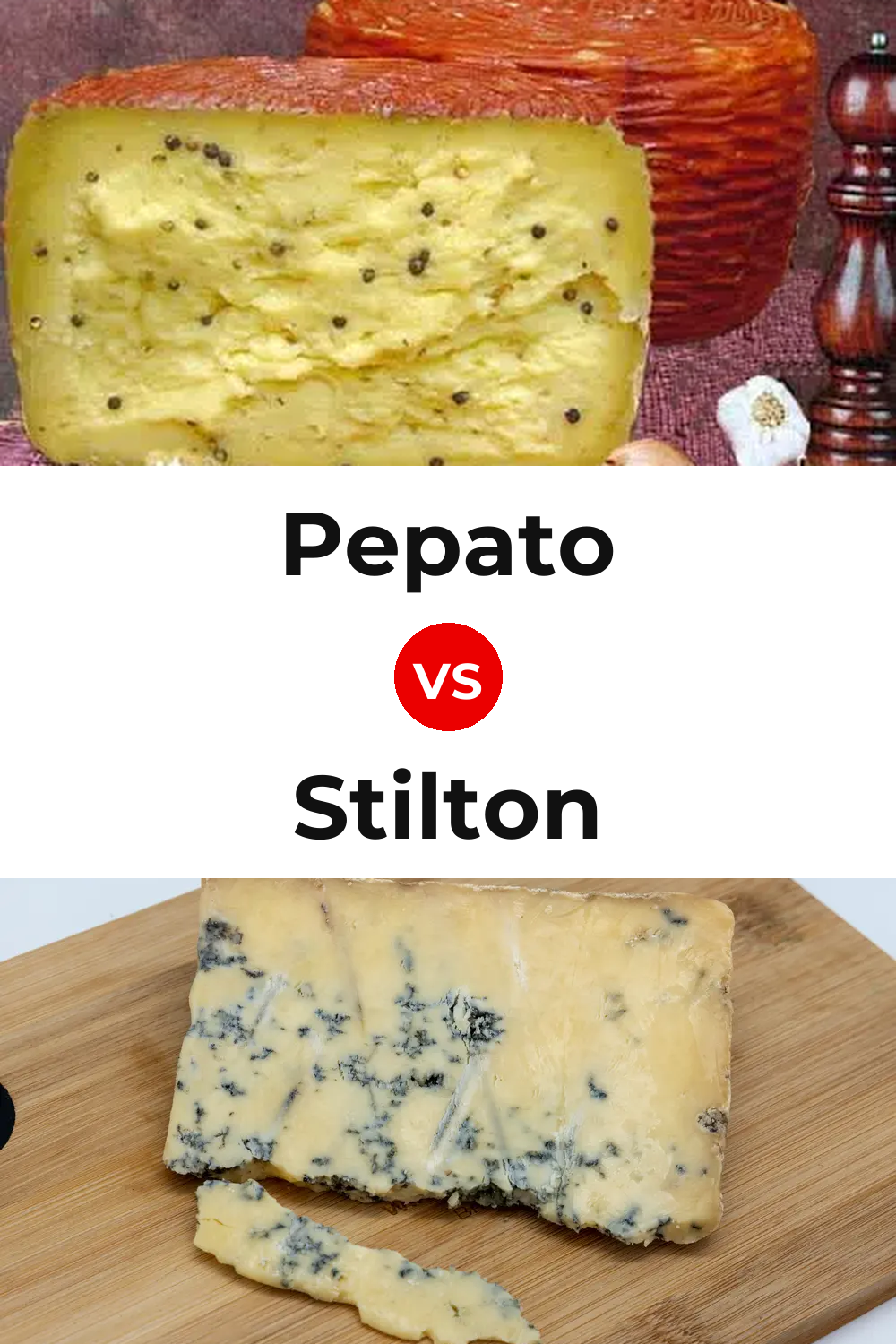 Pepato Cheese vs Stilton Cheese Pinterest comparison
