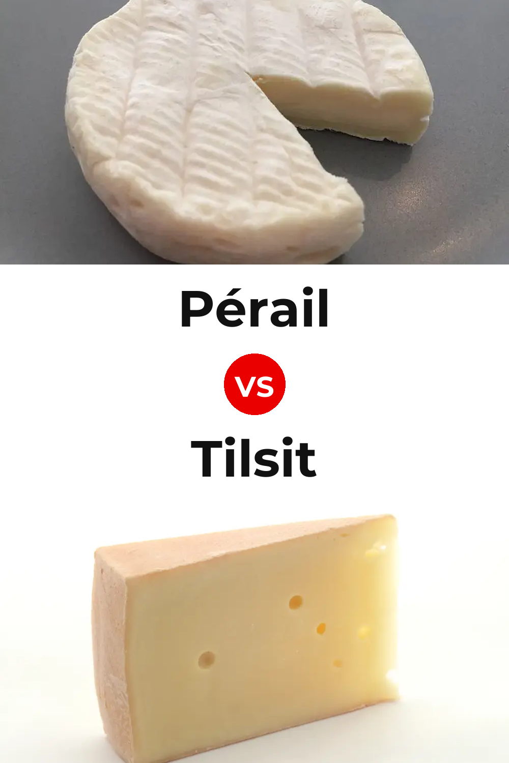 Pérail Cheese vs Tilsit Cheese Pinterest comparison