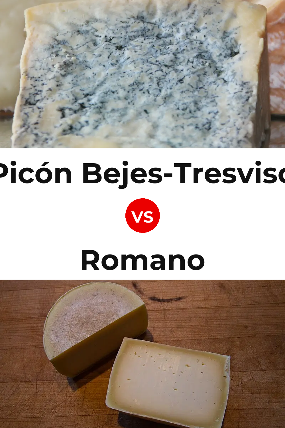 Picón Bejes-Tresviso Cheese vs Romano Cheese Pinterest comparison