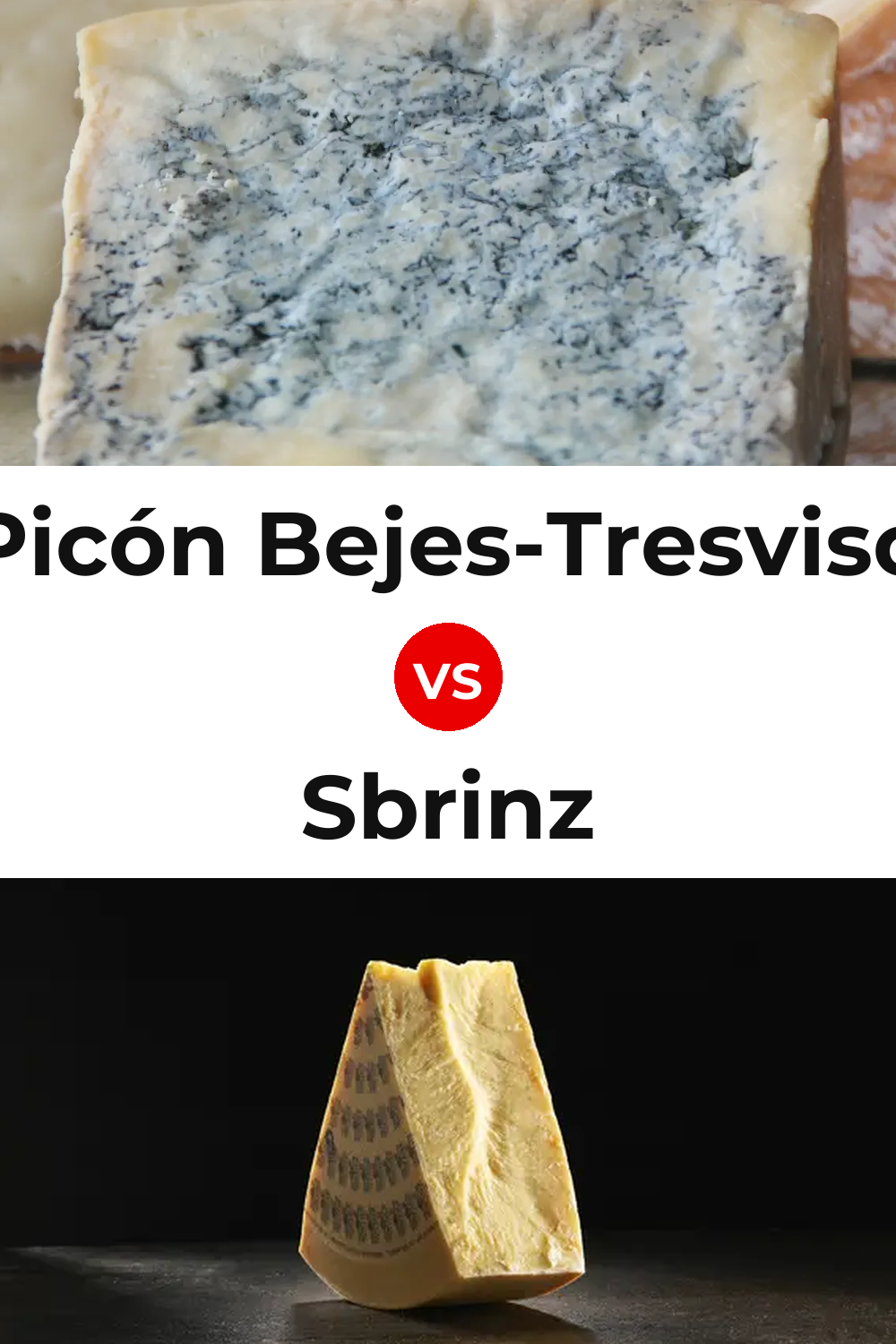 Picón Bejes-Tresviso Cheese vs Sbrinz Cheese Pinterest comparison