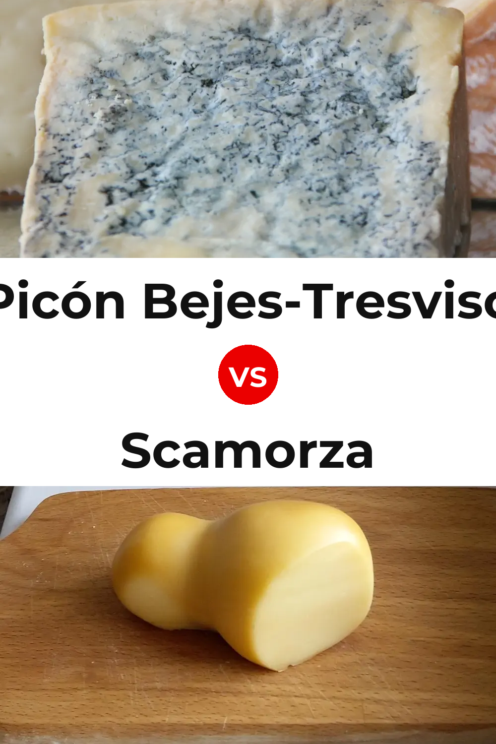 Picón Bejes-Tresviso Cheese vs Scamorza Cheese Pinterest comparison