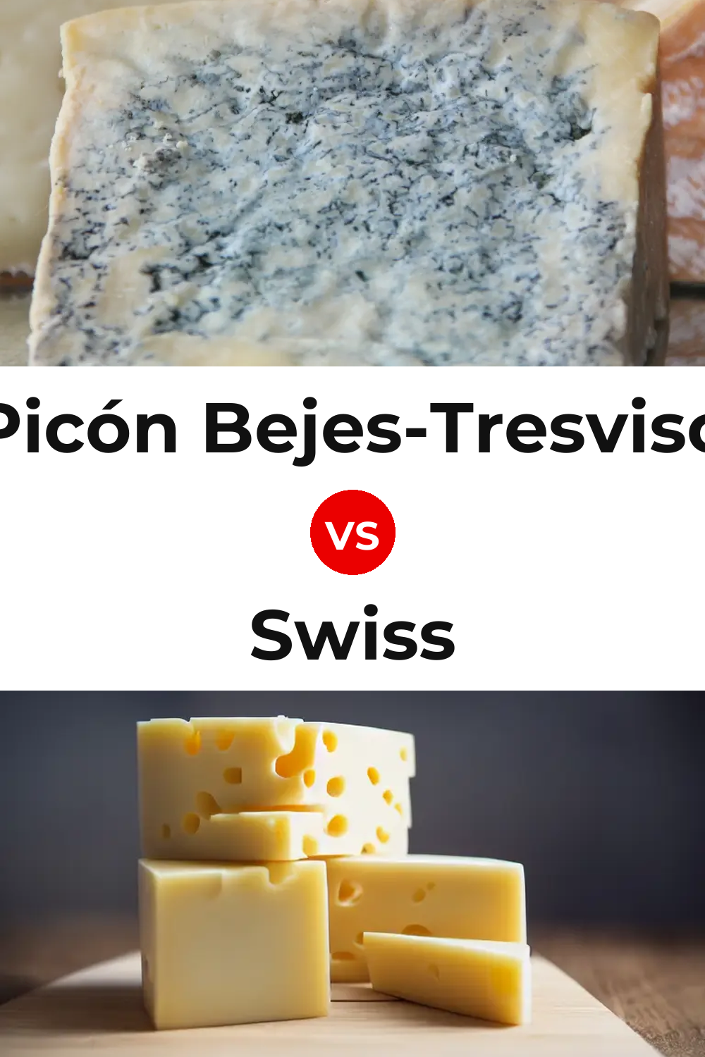 Picón Bejes-Tresviso Cheese vs Swiss Cheese Pinterest comparison