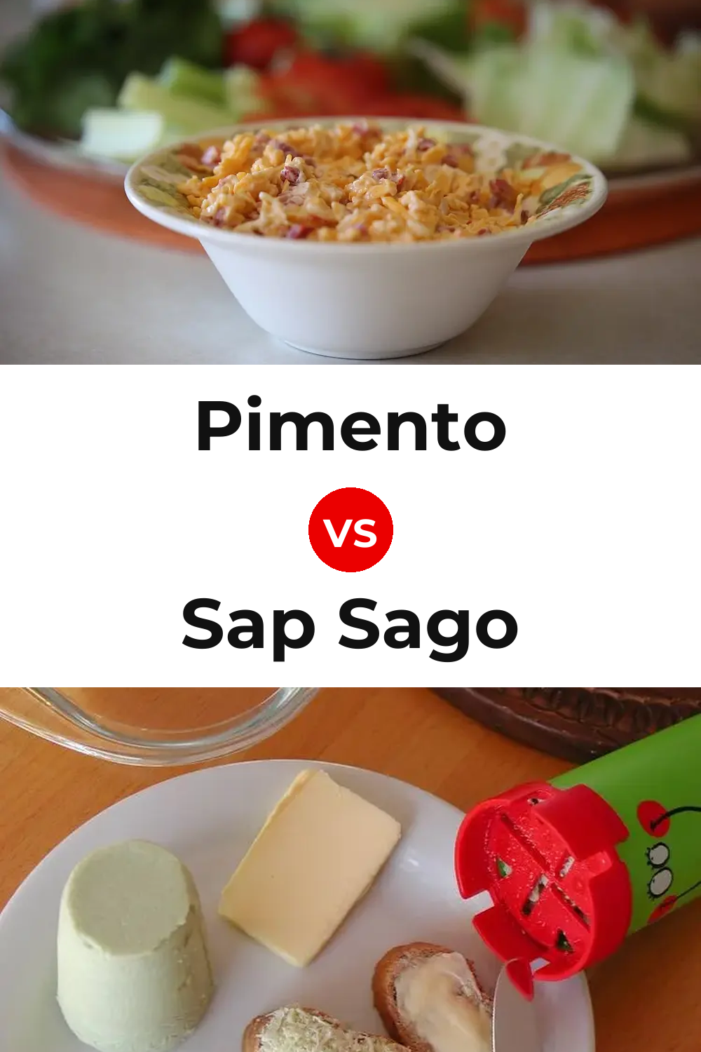 Pimento Cheese vs Sap Sago Cheese Pinterest comparison