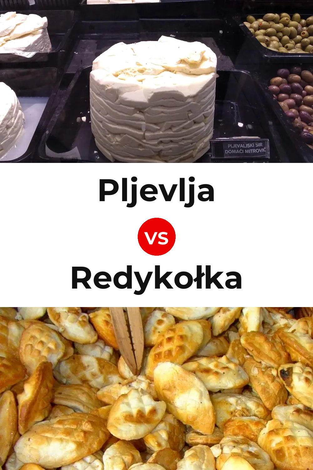 Pljevlja Cheese vs Redykołka Cheese Pinterest comparison