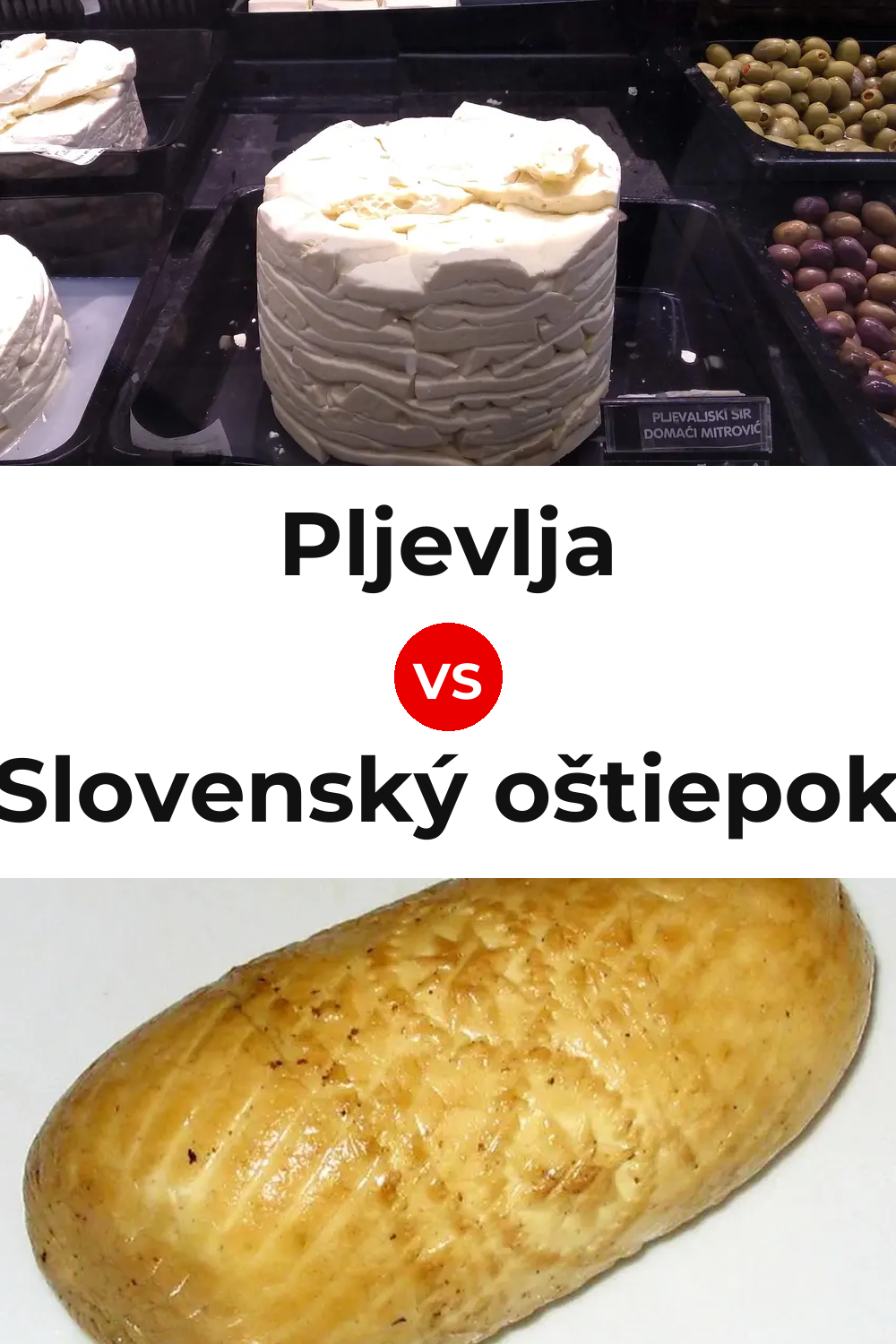 Pljevlja Cheese vs Slovenský oštiepok Cheese Pinterest comparison