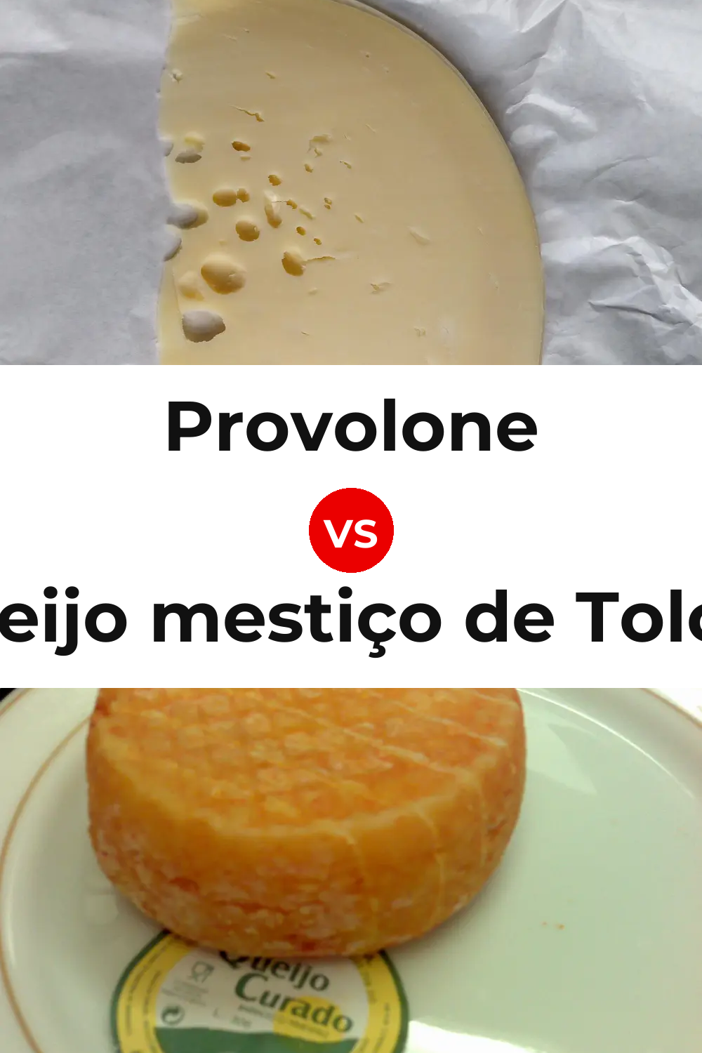 Provolone Cheese vs Queijo mestiço de Tolosa Pinterest comparison