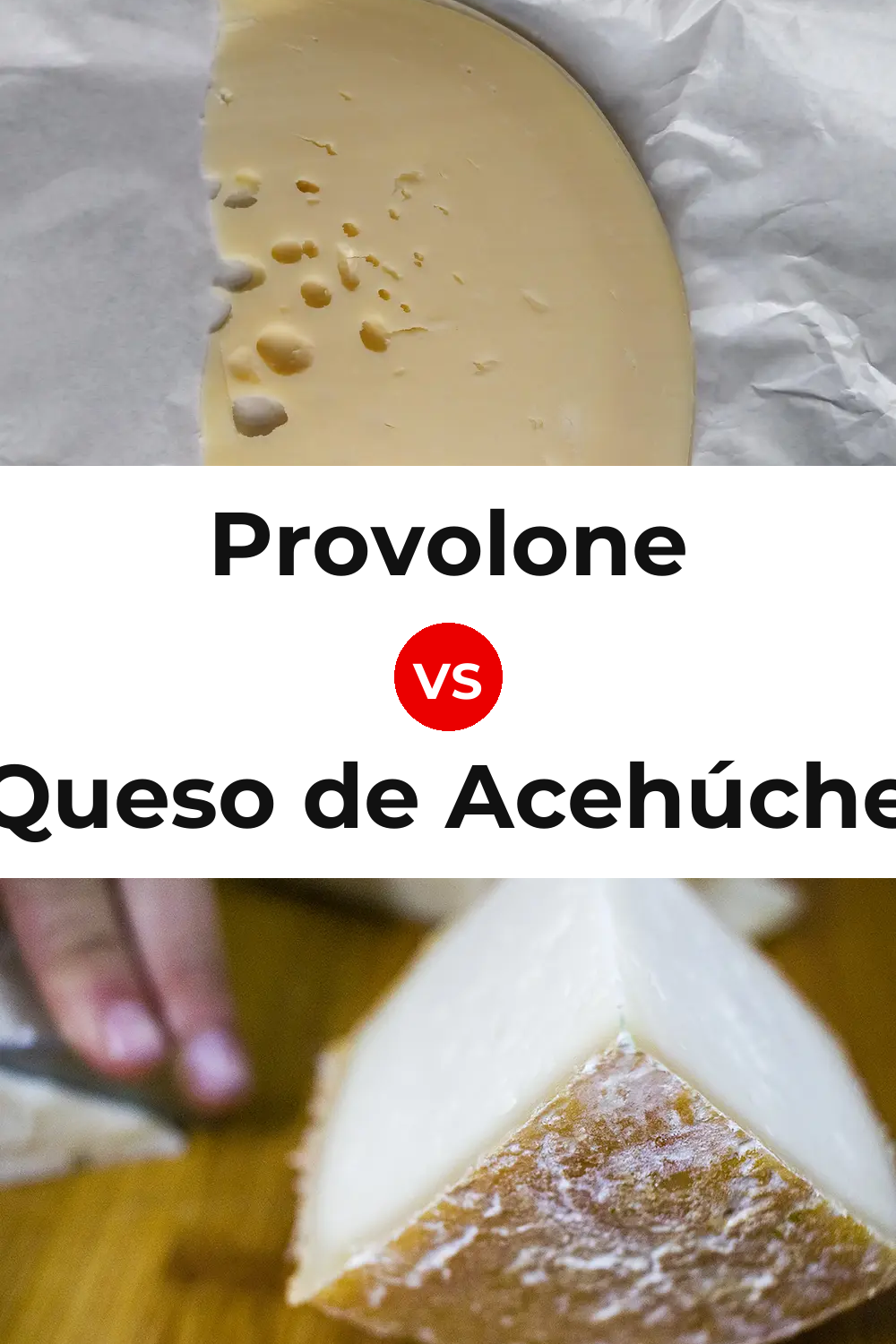 Provolone Cheese vs Queso de Acehúche Pinterest comparison