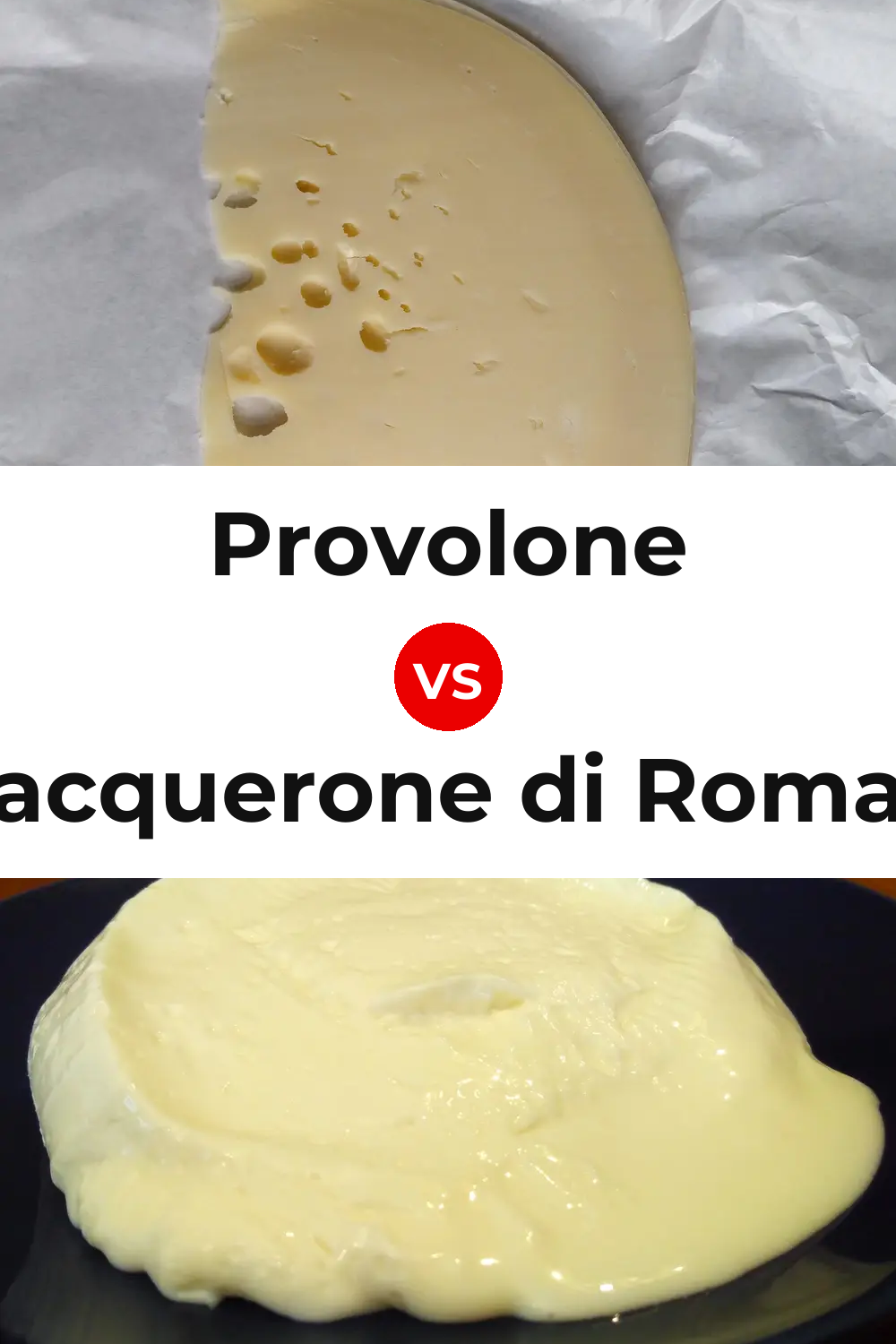 Provolone Cheese vs Squacquerone di Romagna Cheese Pinterest comparison