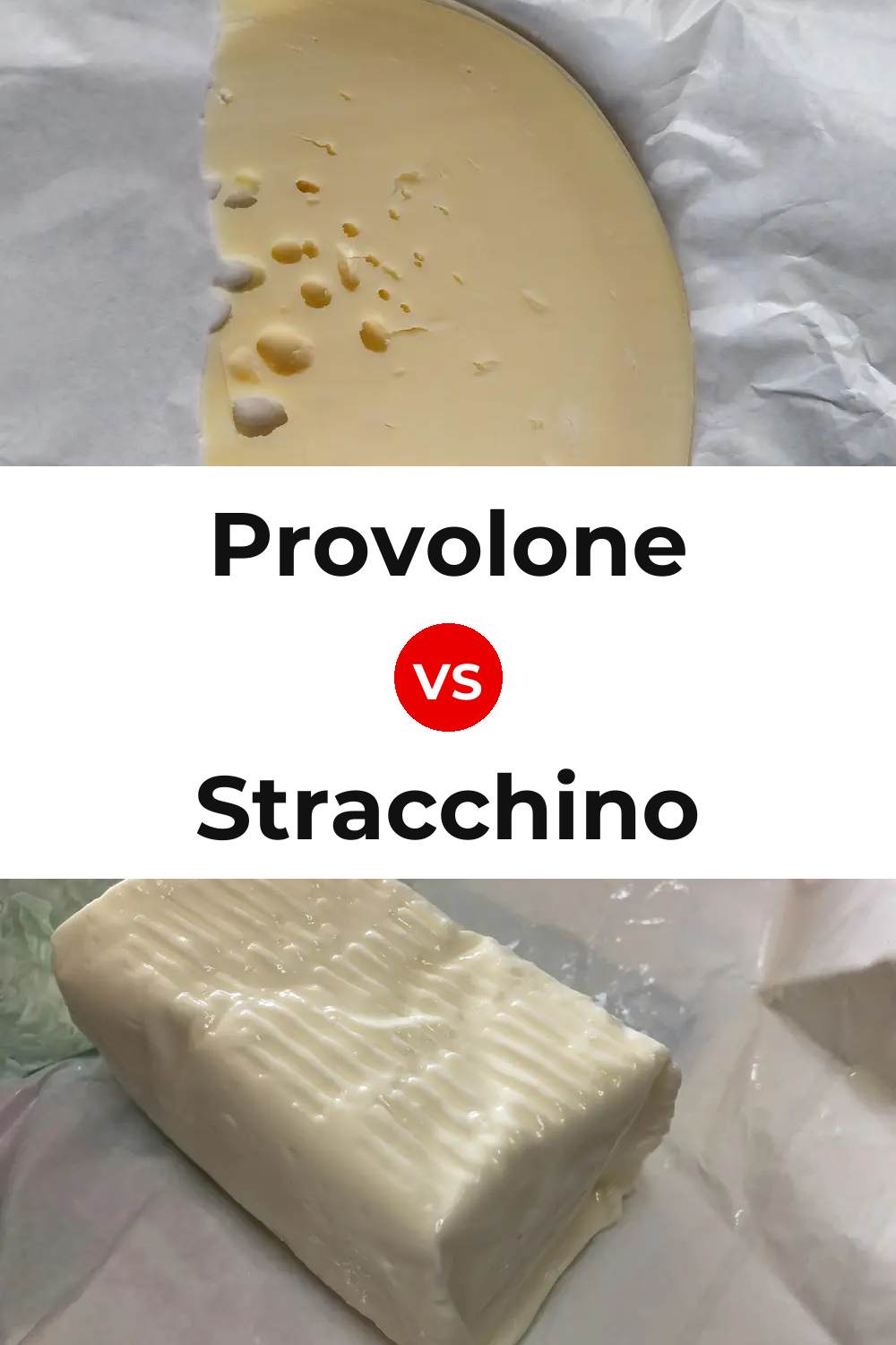 Provolone Cheese vs Stracchino Cheese Pinterest comparison