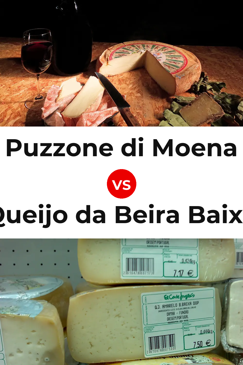 Puzzone di Moena Cheese vs Queijo da Beira Baixa Pinterest comparison