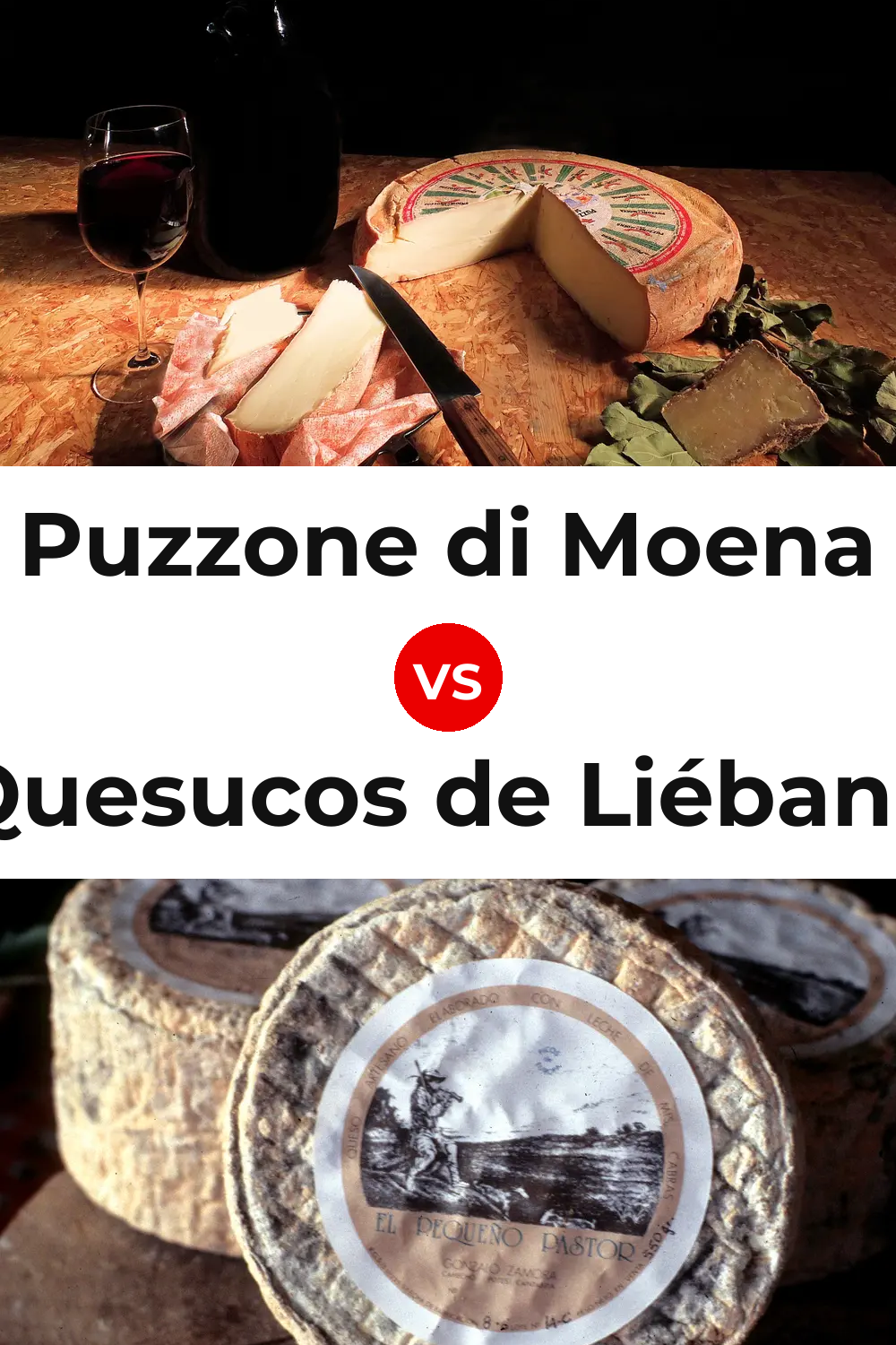 Puzzone di Moena Cheese vs Quesucos de Liébana Cheese Pinterest comparison